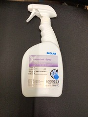 Ecolab Disinfectant – Surface Disinfectant Cleaner Bactericidal Pump 32 oz (6ct)