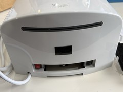 Aike AK2630 Air Wiper Hand Dryer White Compact 110V 1400 Watts with 2 Pin Plug