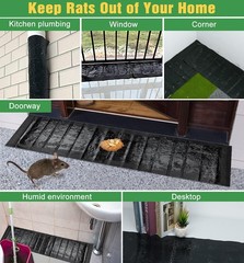 6 Pack Sticky Mouse Trap, Super Large 47.2 * 11” Glue Traps for Mice and Rats