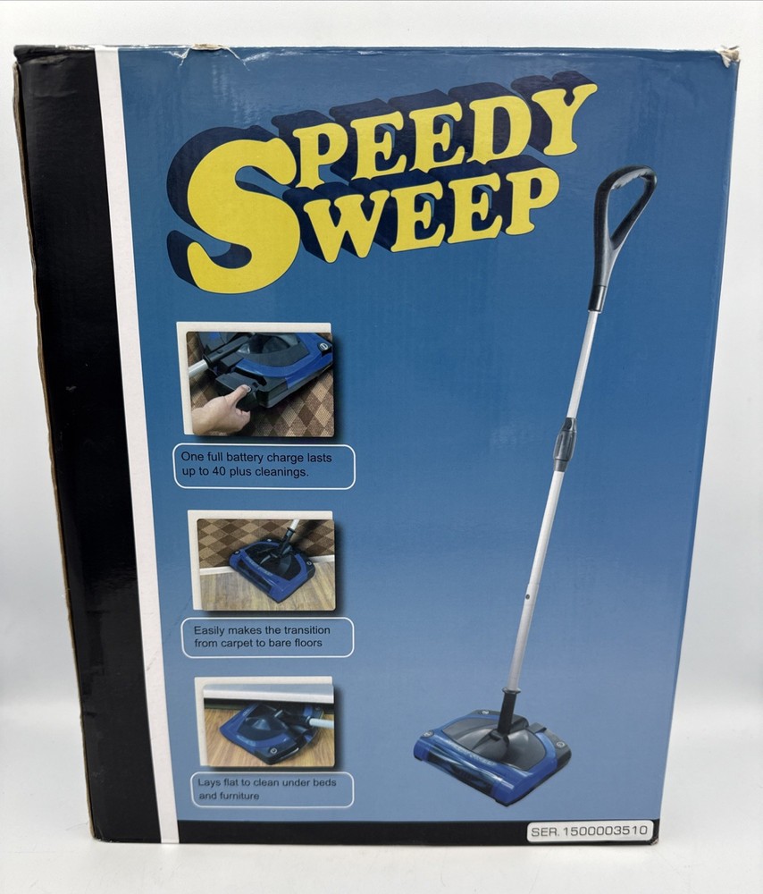 Gordon Brush Speedy Sweep Cordless Commercial Battery Sweeper