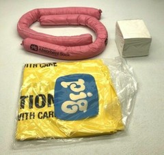 NEW PIG KIT365 HAZMAT SPILL KIT IN 50-GALLON WHEELED DRUM ACIDS BASES & UNKNOWN