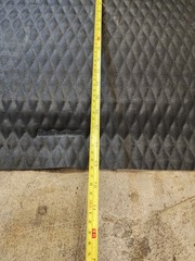 Uline Hog Heaven® Nitrile Mat – 7⁄8″ thick, 3 x 5′, Black/Yellow