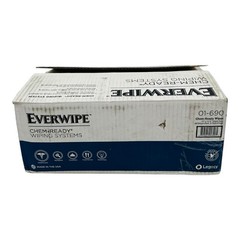 6 Rolls Everwipe Dry Wipes 12″ x 12.5″ Sheets 90 Wipes/Roll