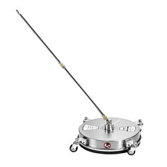 VEVOR 15 Inch 15 w/ Wand & Wheels, Stainless Steel Natural Finish