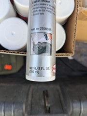 Henkel Loctite 2700556 SI 596RD Silicone Rtv HI Temp Redsuperflex 190ML NEW