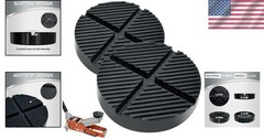 Lightweight Universal Floor Jack Pads – 2 Pack Frame Rail Protectors for Cars