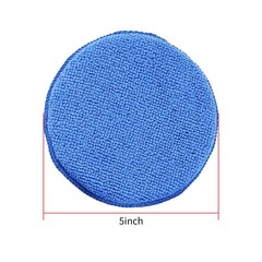 10x 5″ Microfibre Foam Sponge Detail Polish Car Wax Applicator Cleaning Pads