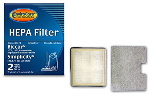 EnviroCare Replacement HEPA Vacuum Cleaner Filter Designed to fit Riccar Imma…