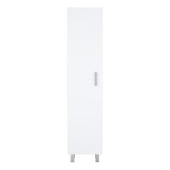 Pemberly Row Contemporary Storage Cabinet Engineered Wood White