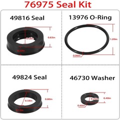 76975 Seal Kit 12Pcs For Cat Pump 4DNX Pumps 4DNX25GSI 4DNX27GSI CAT Seal Kit