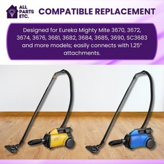 Replacement Vacuum Hose Kit for Eureka Mighty Mite OEM 60289-1 and More – 9pk