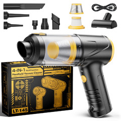 Svoko Handheld Vacuum Cleaner 21000Pa Suction Brushless Motor 4-In-1 Portable