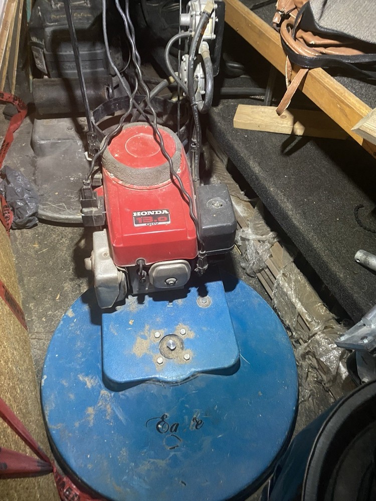 Eagle Floor Burnisher/Polisher Propane Powered Honda 13 HP Electric Start Engine