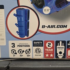 B-Air VP-25 1/4 HP Air Mover for Water Damage Restoration New Sealed Stackable !