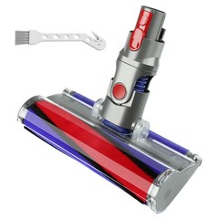 Soft Roller Cleaner Head Compatible with Dy son V10 V11 V15 1 Pack, purple7