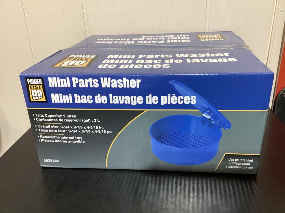 2 Liter Mini Parts Washer w/ Removable Tray