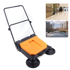 26 Inch Floor Garden Workshop Push Sweeper Domestic & Wet Brushes Cleaning Tool