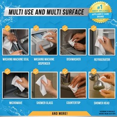 ACTIVE Home Appliance Surface Cleaner Wipes Heavy 1 Count (Pack of 24), White