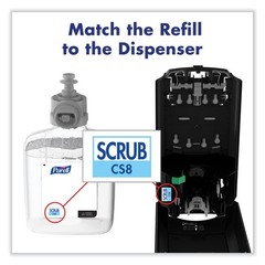 PURELL 786902CT 1200 ml Refill Bottle for CS-8 Dispenser Sanitizer (2/Carton)New