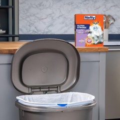 Hefty Ultra Strong Tall Kitchen Trash Bags Lavender Sweet Vanilla Scent 13