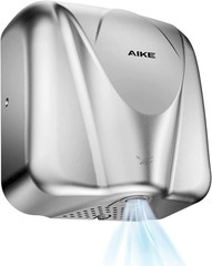 Elephant Power Commercial Hand Dryer High Speed Auto Warm Wind, Brushed Stainles