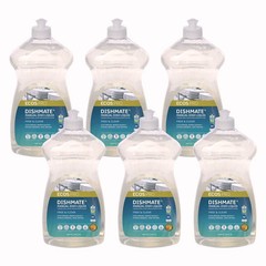 ECOS PRO PL97216CT 25 oz Dishmate Manual Dish Liquid – Free and Clear (6/CT) New