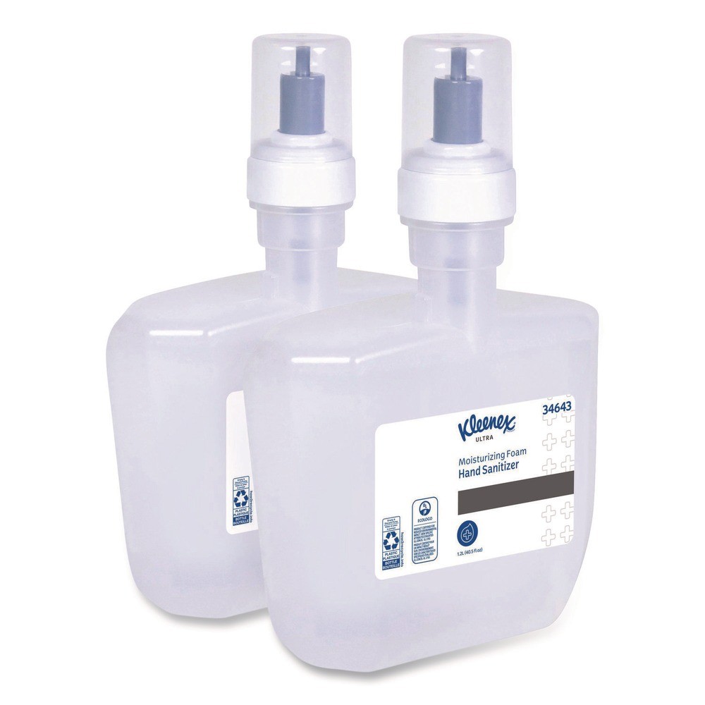 Scott 34643 Super Moisturizing Foam Hand Sanitizer – Unscented (2/CT) New