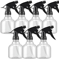 SUPERLELE Spray Bottles 7pcs 8oz Empty Plastic 8oz, Transparent Color