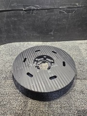 Malish 17-5/8″ Mighty-Lok Pad Driver w/ Tru-Fit NP-9200 Clutch Plate, Black