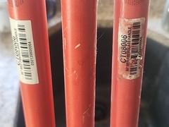 ABCO ct 08006 Commercial Mop Pole Handle 54″ x 1″ Red Set Of 3 Grease Beater