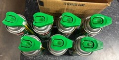 CRC 03055 Food Grade Chain Lube 12oz Spray NSF H1 Lot of 7 Perma-Lock Spray Head