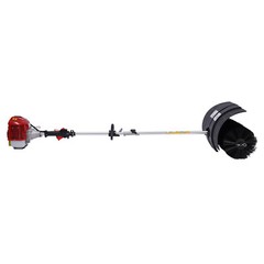 52cc Gas Power Hand Held Sweeper Broom Driveway Turf Artificial Grass Snow Clean