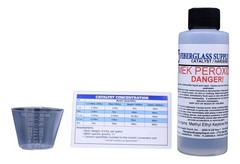 Fiberglass Supply Depot Mek Peroxide Catalyst 4oz Clear