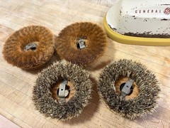 Vintage GE Twin Brush Scrubber Model P11FP1 w/ 4 Brushes (1950’s) Working