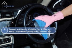 100 INDUSTRIAL SHOP RAGS / CLEANING TOWELS BLUE WITH 10 FREE SHOP TOWELS