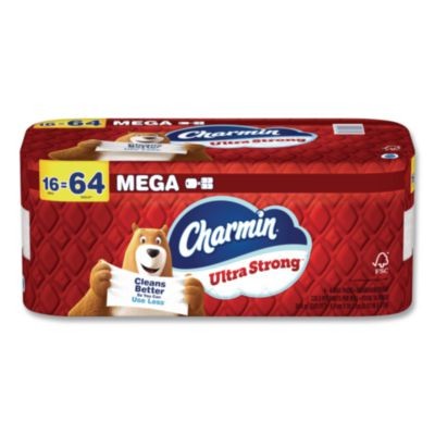 Procter & Gamble 13215 Ultra Strong Toilet Paper Mega Roll 2-Ply White