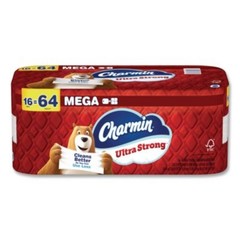 Procter & Gamble 13215 Ultra Strong Toilet Paper Mega Roll 2-Ply White