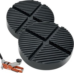 Lightweight Universal Floor Jack Pads – 2 Pack Frame Rail Protectors for Cars
