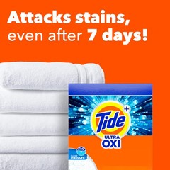 Tide Ultra OXI Powder Laundry Detergent 114 Ounce (Pack of 1)