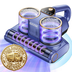 Gxzsk Mattress Vacuum Cleaner 16Kpa Bed Vacuum Cleaner 253.7Nm Uv-C Light 140