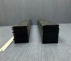 Lot of 20X Black Rubber Squeegee 35.5″ x 3.5″ x 3/8″