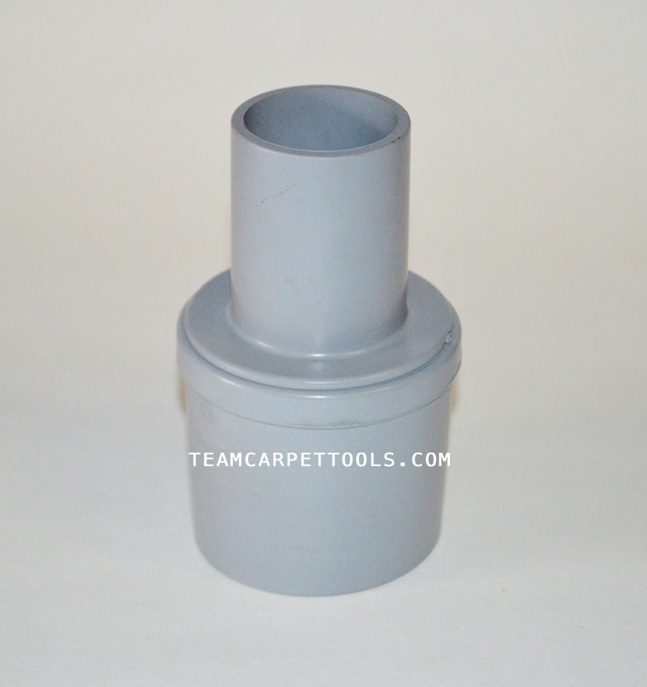 Carpet Cleaning Vacuum Hose Cuff Reducer 2″ Threaded x 1.5″ Slip-On SWIVEL Cuff