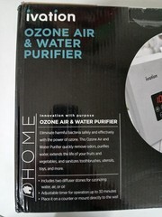Ivation Ozone Air Water Purifier Generator 600mg/h New Open Box Complete