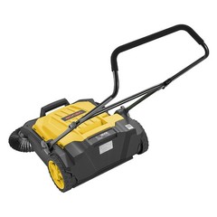 VEVOR Walk-Behind Floor Sweeper Manual Hand Push Sweeper 25.6″ Sweeping Width