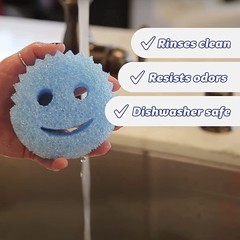 Scrub Daddy Sponges Set – Variety 8 Count (Pack of 1), Colors