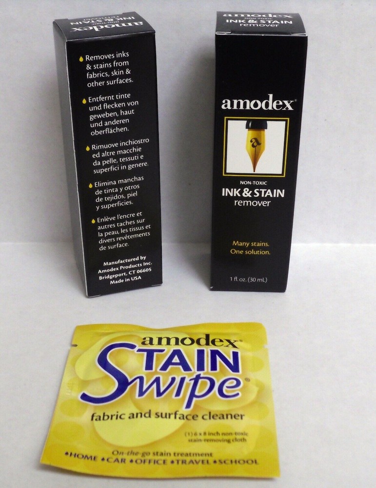 Amodex 1 oz Bottle Ink and Stain Remover Kit (#10023)