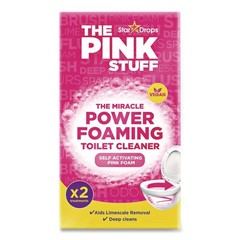 The Pink Stuff 824996 3.5 oz. Miracle Power Foaming Toilet Cleaner – Fruity New