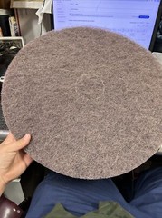 skilcraft ability one thick gray burnishing pad 20 in F8020 5pcs