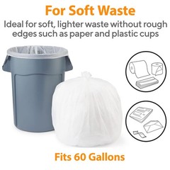 Staples Coastwide Professional 55-60 Gallon Trash Bag 38 X 60 High Density 14