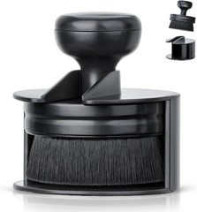 Car Tire Shine Applicator Brush with Stand, Vegan for Auto Size: 1Color: Black